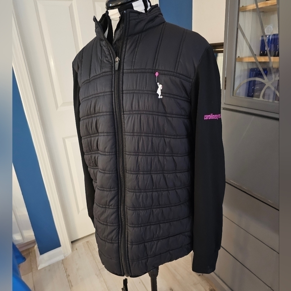 Straight Down Womens Nova Jacket - Co Branded for Cancer Foundation - Size M